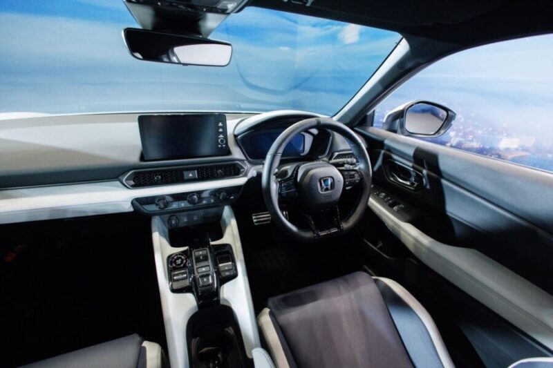 het interieur van de 2026 honda prelude