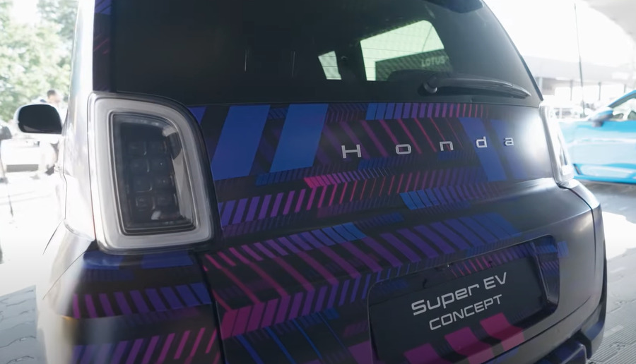 honda super ev concept close up achterkant