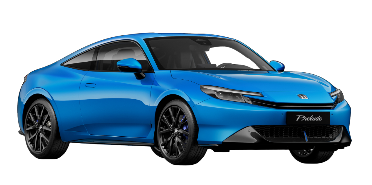 honda prelude blauw